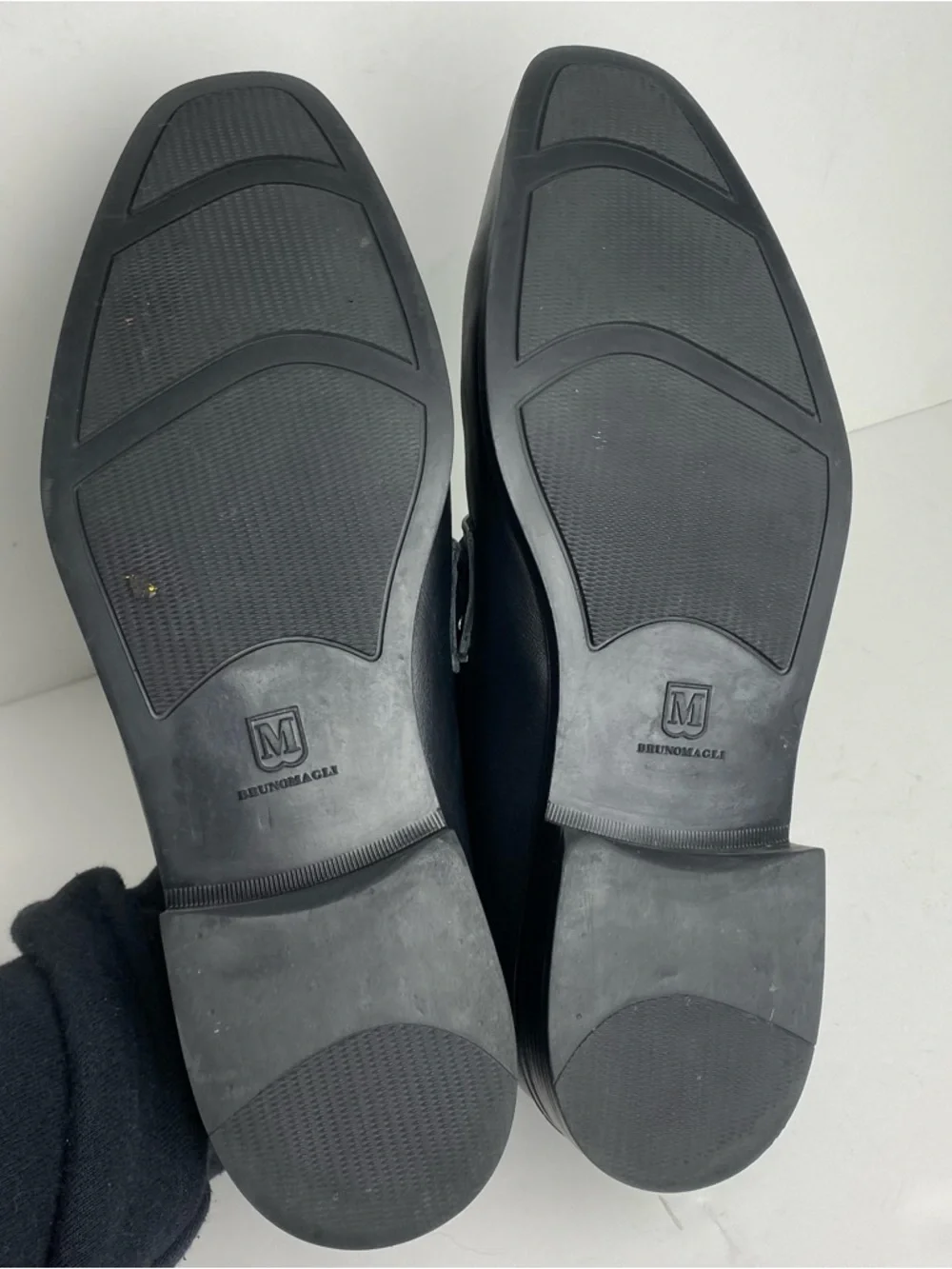 BRUNO MAGLI Pedro Black Leather Loafers Men's Size 11.5M US - Picture 7 of 10